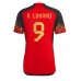 Maillot de foot Belgique Romelu Lukaku #9 Domicile vêtements Monde 2022 Manches Courtes